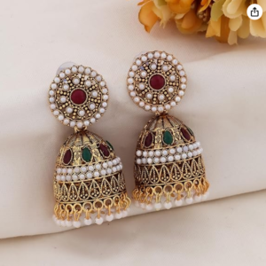 jhumkas for girls traditional, earrings for women|girls, jhumka for women, jhumkas for festivals| weddings| or special occasions.